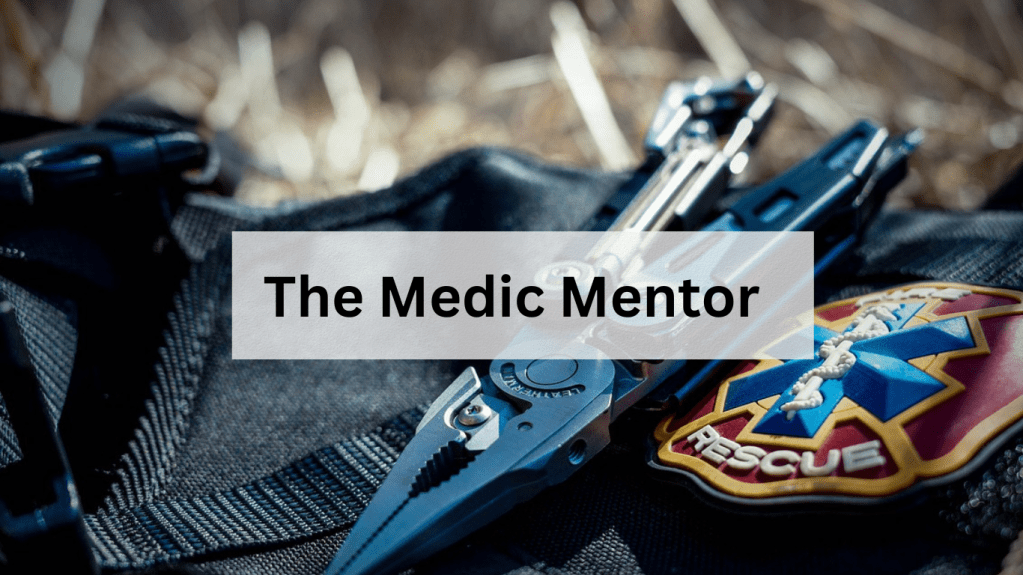 The Medic mentor banner logo